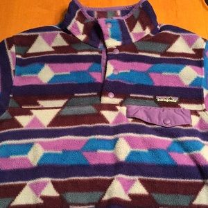 Patagonia synchilla 1/4 button pullover
